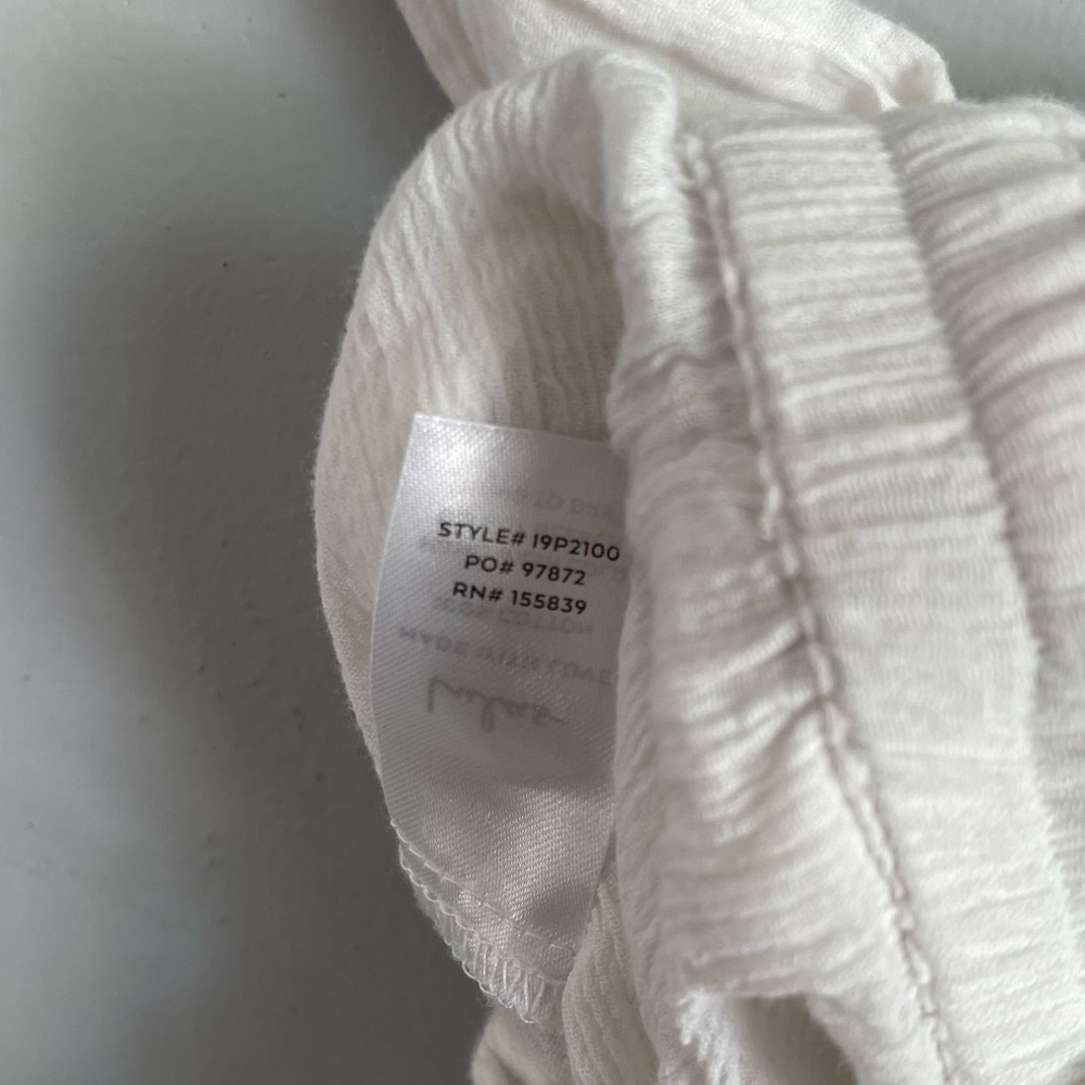 Lulus Headed to the Beach White Strappy Swim Cover-Up Romper Sz M - Picture 10 of 12